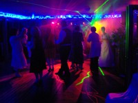 DJ Lighting - Wedding for a Clubbing Bride and Groom